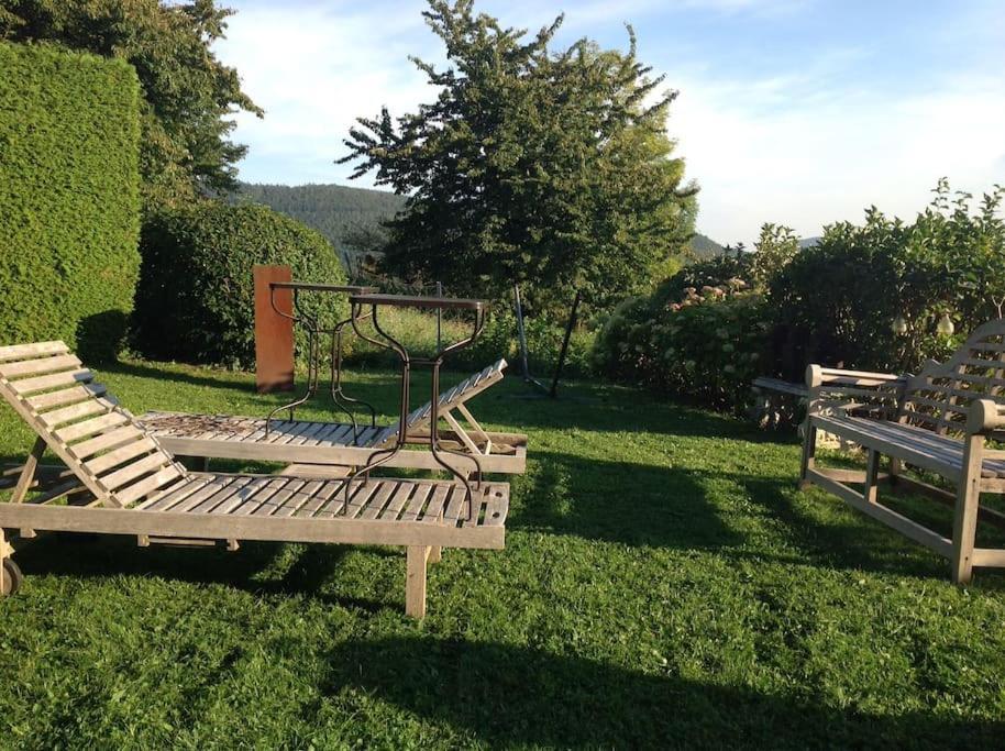 Charmantes Landhaus Mit Garten Und Traumhaftem Fernblick Thal  Exterior foto